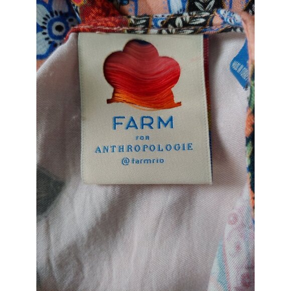 FARM RIO Women's Topanga Mini Dress Boho Floral Print S Boho - Picture 14 of 16